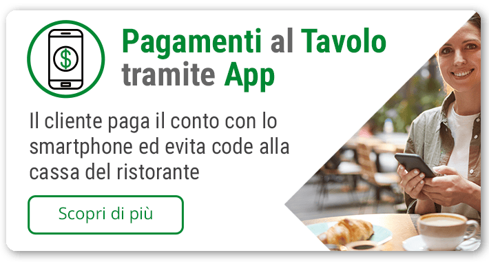 Pagamenti al Tavolo con App